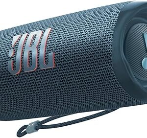 JBL Flip 6 - Portable Bluetooth Speaker, powerful sound and deep bass, IPX7 waterproof, 12 hours of playtime, JBL PartyBoost for multiple speaker pairing for home, outdoor and travel (Blue)