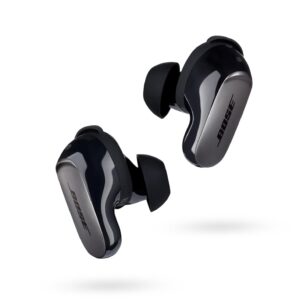 Bose New Quietcomfort Ultra Wireless Noise Cancelling in Ear Earbuds, Bluetooth Earbuds with Spatial Audio and World-Class Noise Cancellation, Black