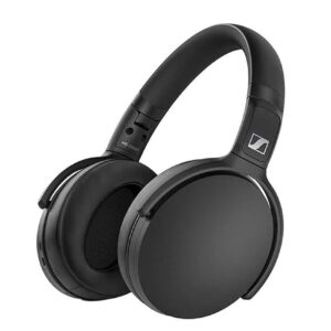 Sennheiser HD 350BT Wireless Headphones, German Design, Upto 30H Battery, Comfortable & Lightweight Over Ear Design, Built-in Mic for Clear Calls, Fast Charging, 2Y Warranty, Black