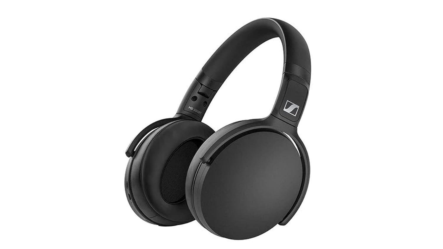 Sennheiser HD 350BT Wireless Headphones, German Design, Upto 30H Battery, Comfortable & Lightweight Over Ear Design, Built-in Mic for Clear Calls, Fast Charging, 2Y Warranty, Black