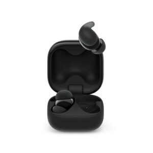 Sony New Linkbuds Fit WF-LS910N | Active Noise Cancelling Wireless Bluetooth in Earbuds | Comfortable Fit with New Supporters | High Call Quality with AI-Black